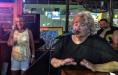 Lisa & Billie teamed up on a song during Randy's Saturday night show - photo bombed by George.